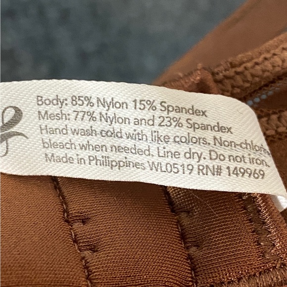 LIVELY Bra Women Size 36 A Brown Espresso Wireless Intimate Padded lingerie Hook - Picture 16 of 16